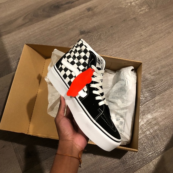 Sk8 hi Platform checkerboard - Picture 4 of 7